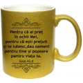 Cana auriu perlat, Pentru ca ai pret...